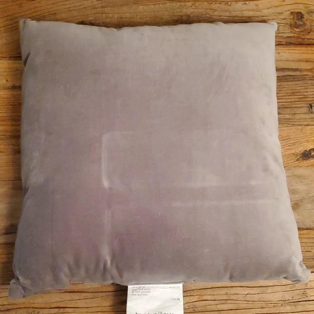 Target Halloween focal gray toss pillow with black rhinestones decor